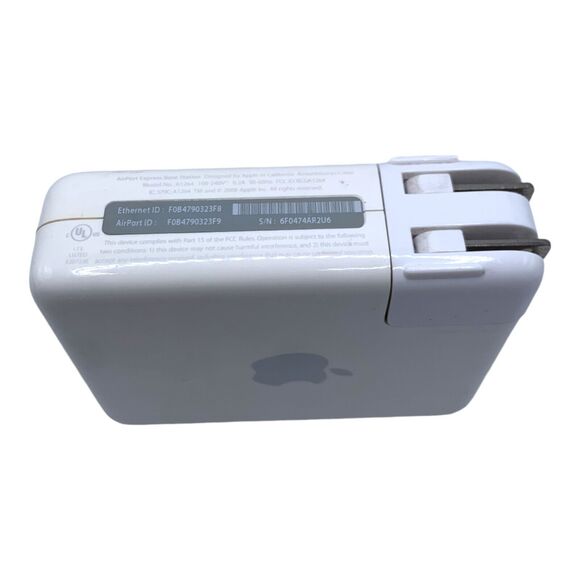 Apple Airport Express Base Station Wireless Router Model A1264 2008 WORKING - Picture 3 of 4